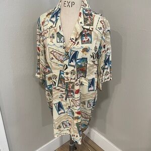 Joe Kealoha’s Vintage Hawaiian Shirt XXL